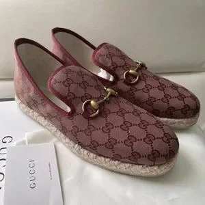 authentic GUCCI GG Monogram
SLIP-ON Leather SNEAKERS Size UK 7 US8 Gucci Black/Beige GG Supreme Canvas And Leather Tiger Slip  main image 3